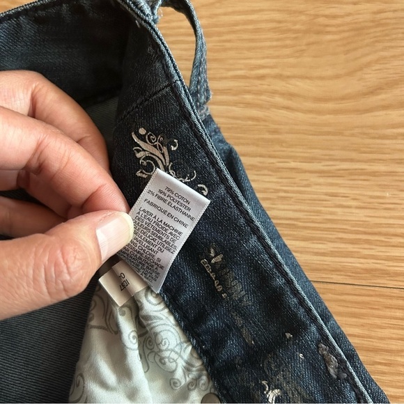 Express Stella Dark Wash Skinny Low Rise Jeans Women’s 2r - Picture 5 of 11